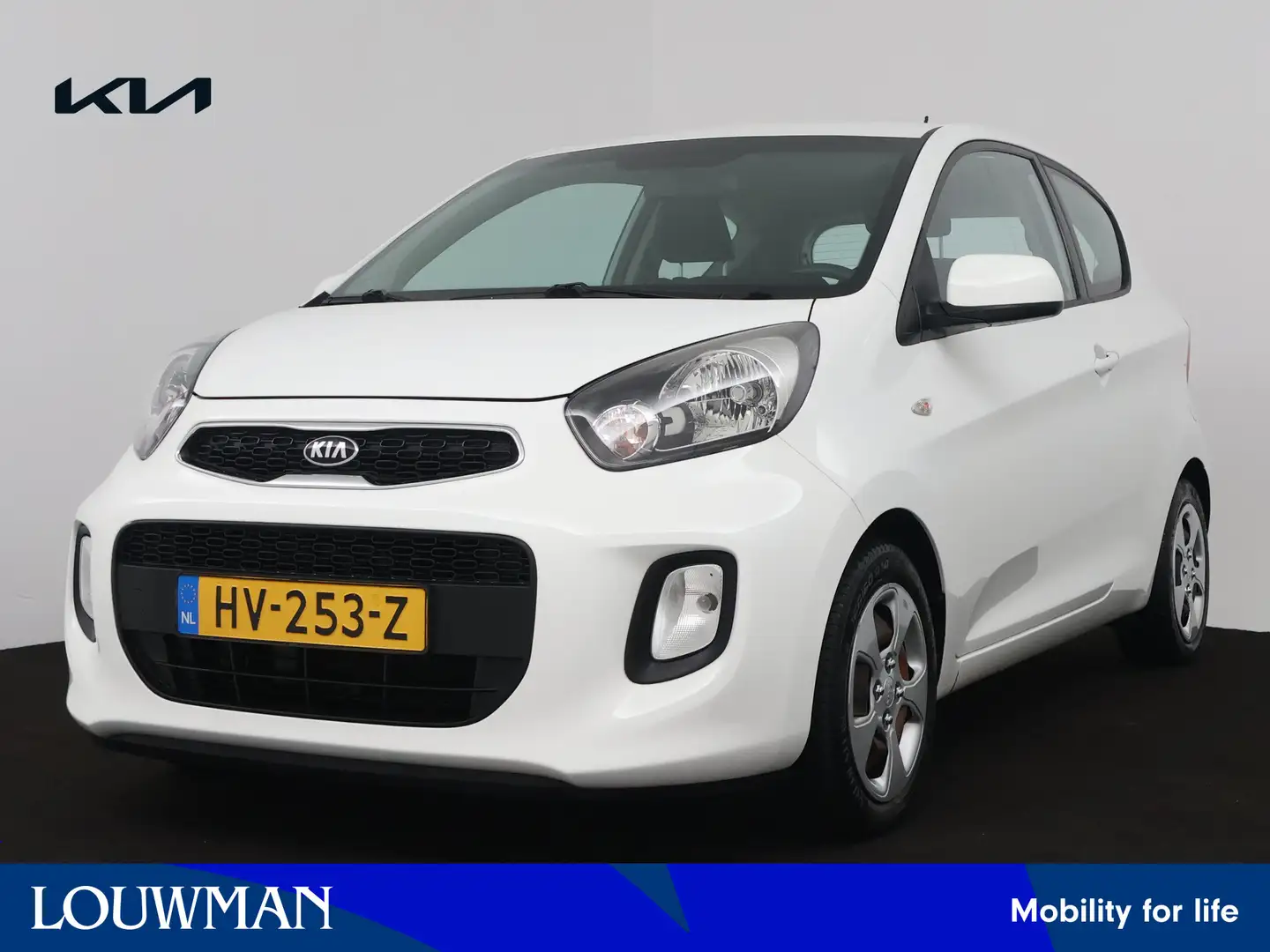 Kia Picanto 1.0 CVVT ComfortLine | NL-Auto | Airco | Blanc - 1