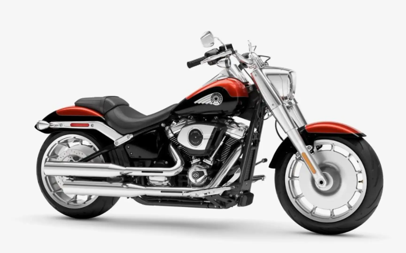 Harley-Davidson Fat Boy FLFB Softail Two-Tone Noir - 1