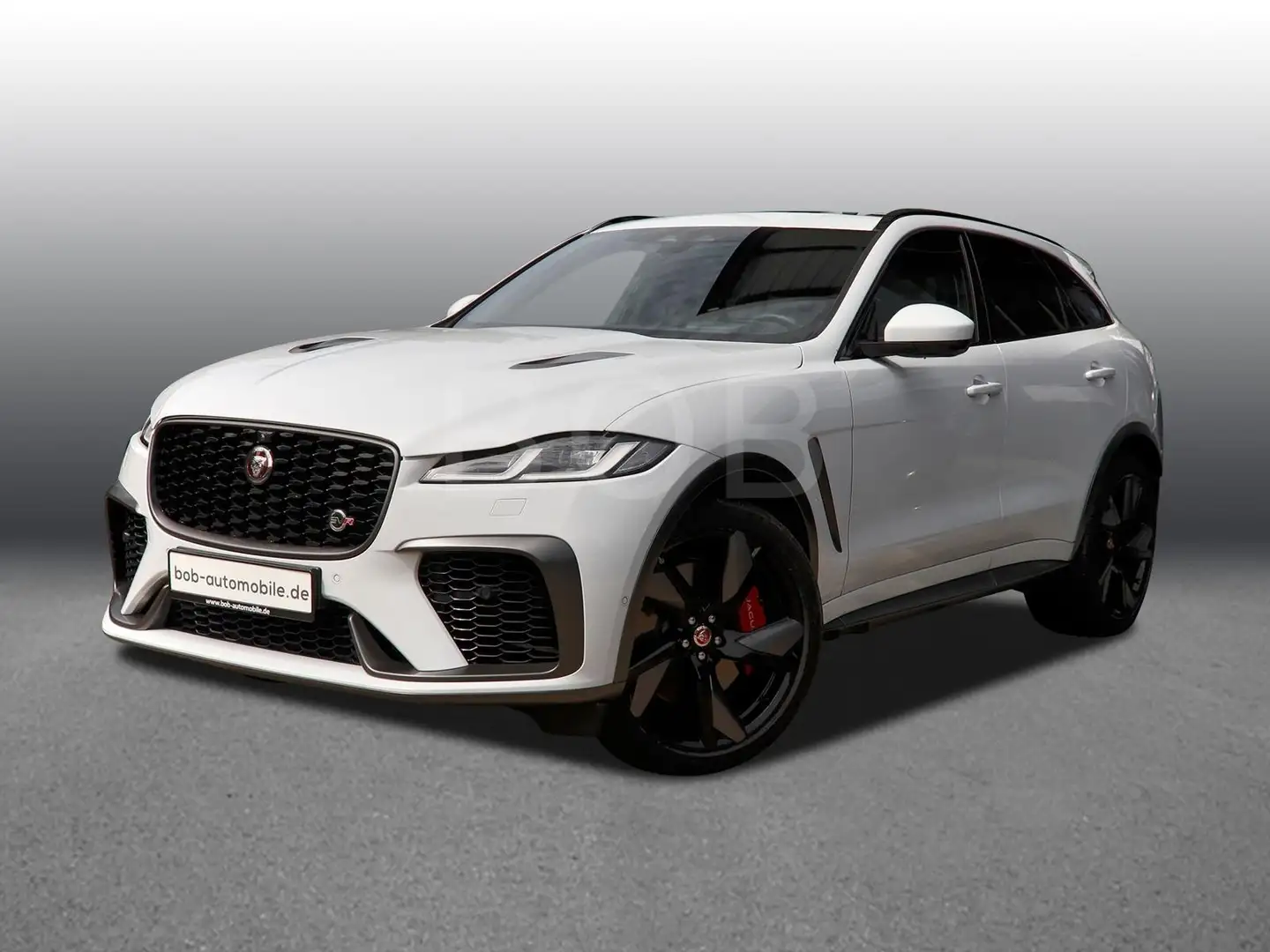 Jaguar F-Pace P550 SVR AWD PANO NAVI HUD ACC 650W LM"22 Weiß - 1
