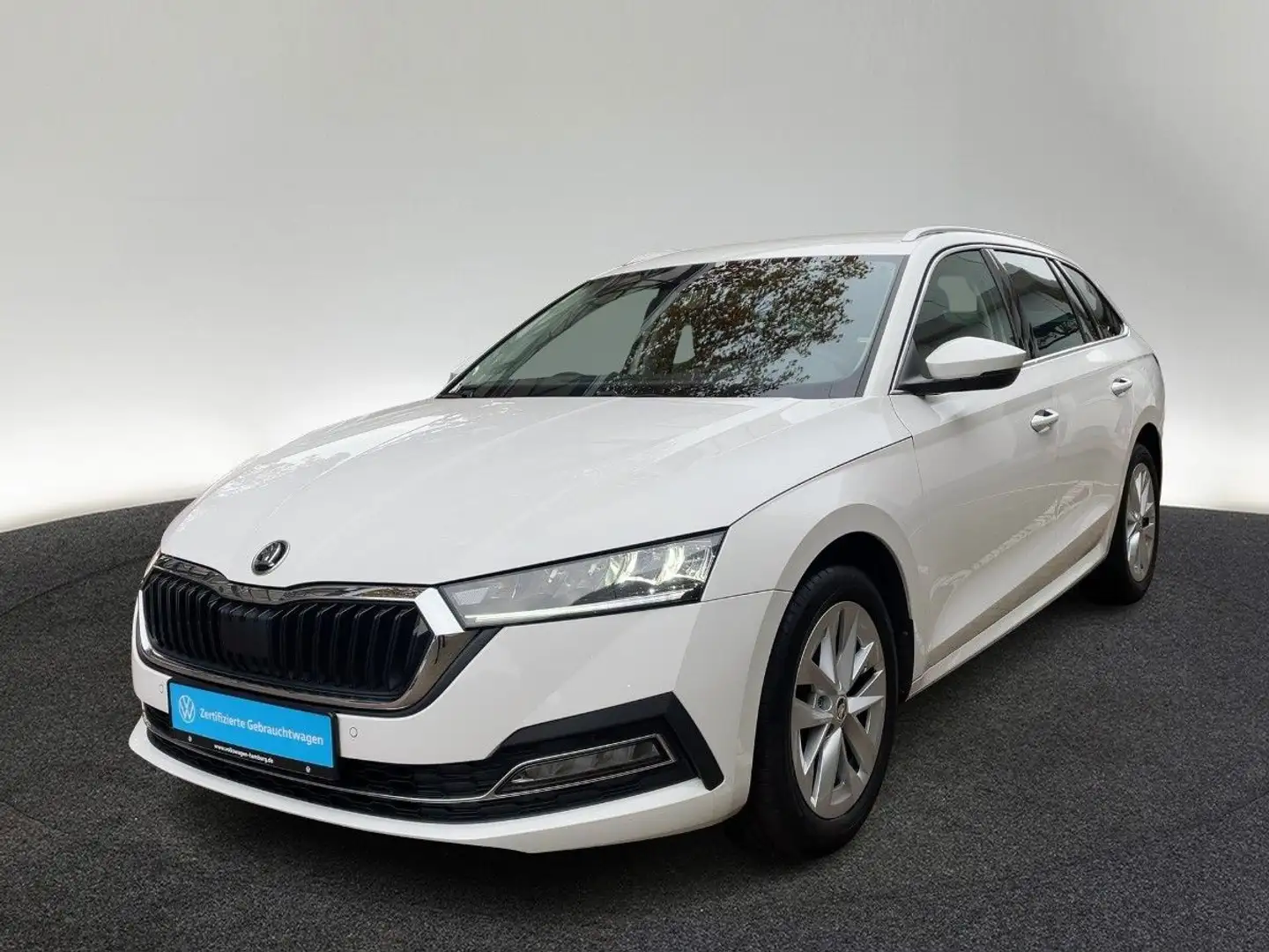 Skoda Octavia Combi 2.0 TDI Style DSG Navi LED Sitzhzg Weiß - 2