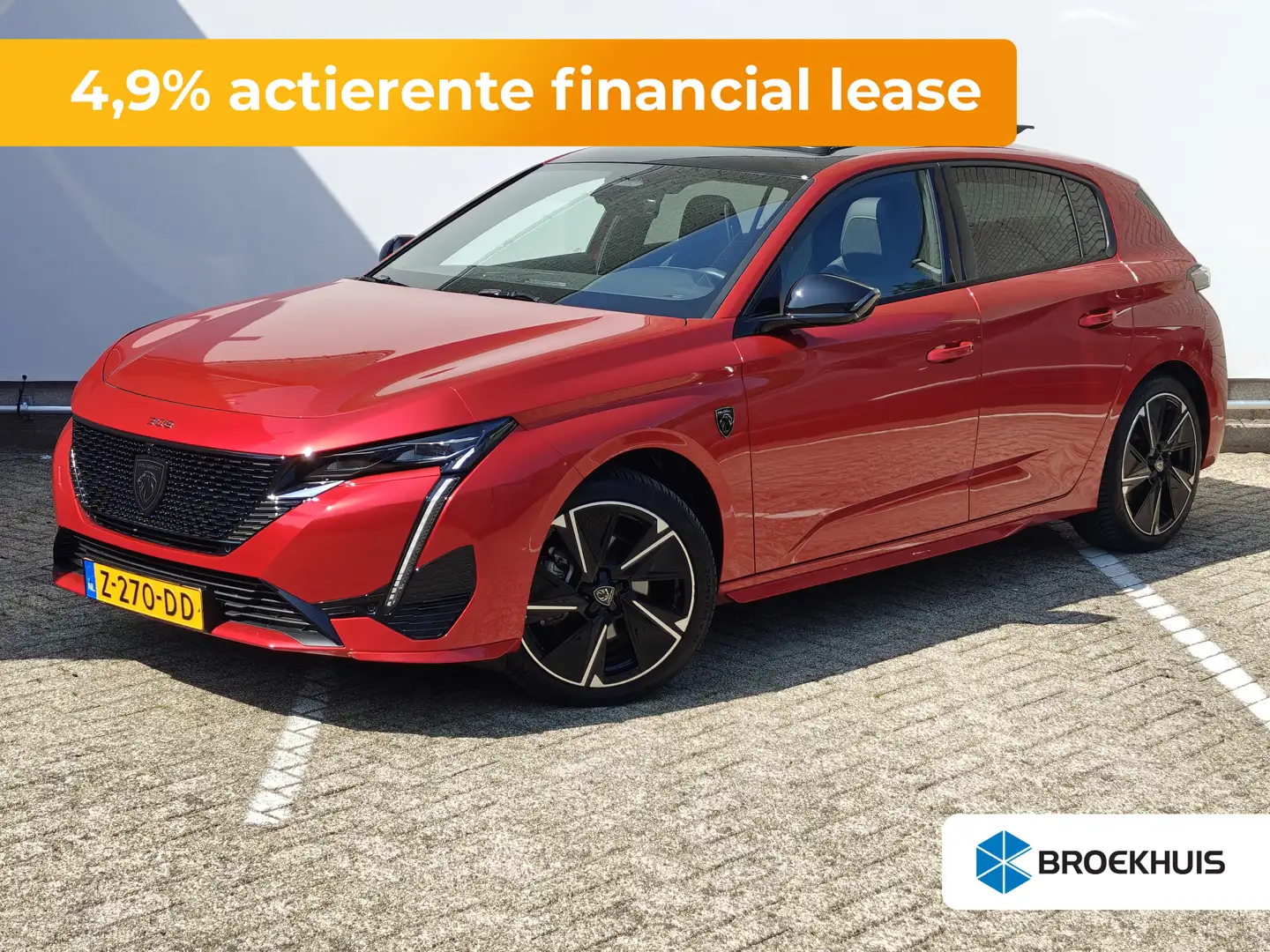 Peugeot 308 e-308 GT EV 54 kWh | Achteruitrijcamera | Apple Ca Rot - 1
