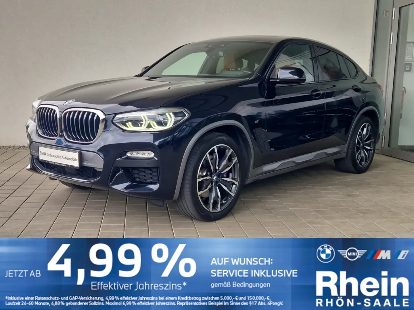 BMW X4 xDrive30d M Sport X Pano.HUD.H/K.St.heiz.P+ Noir - 1