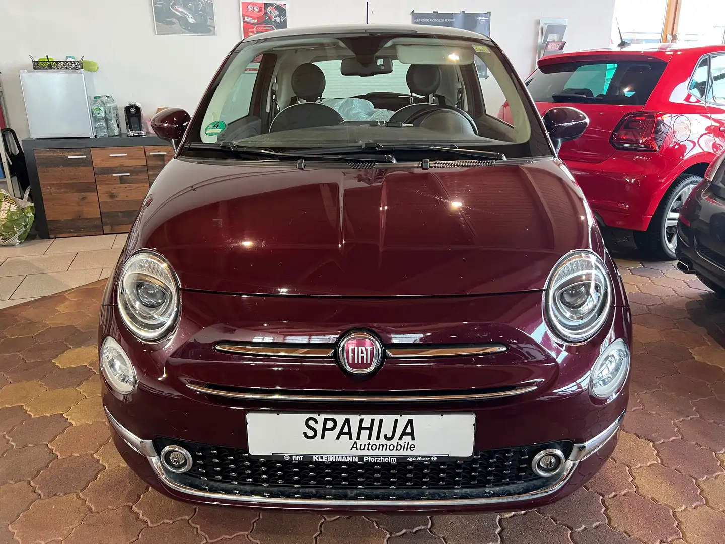 Fiat 500 Lounge Rot - 1