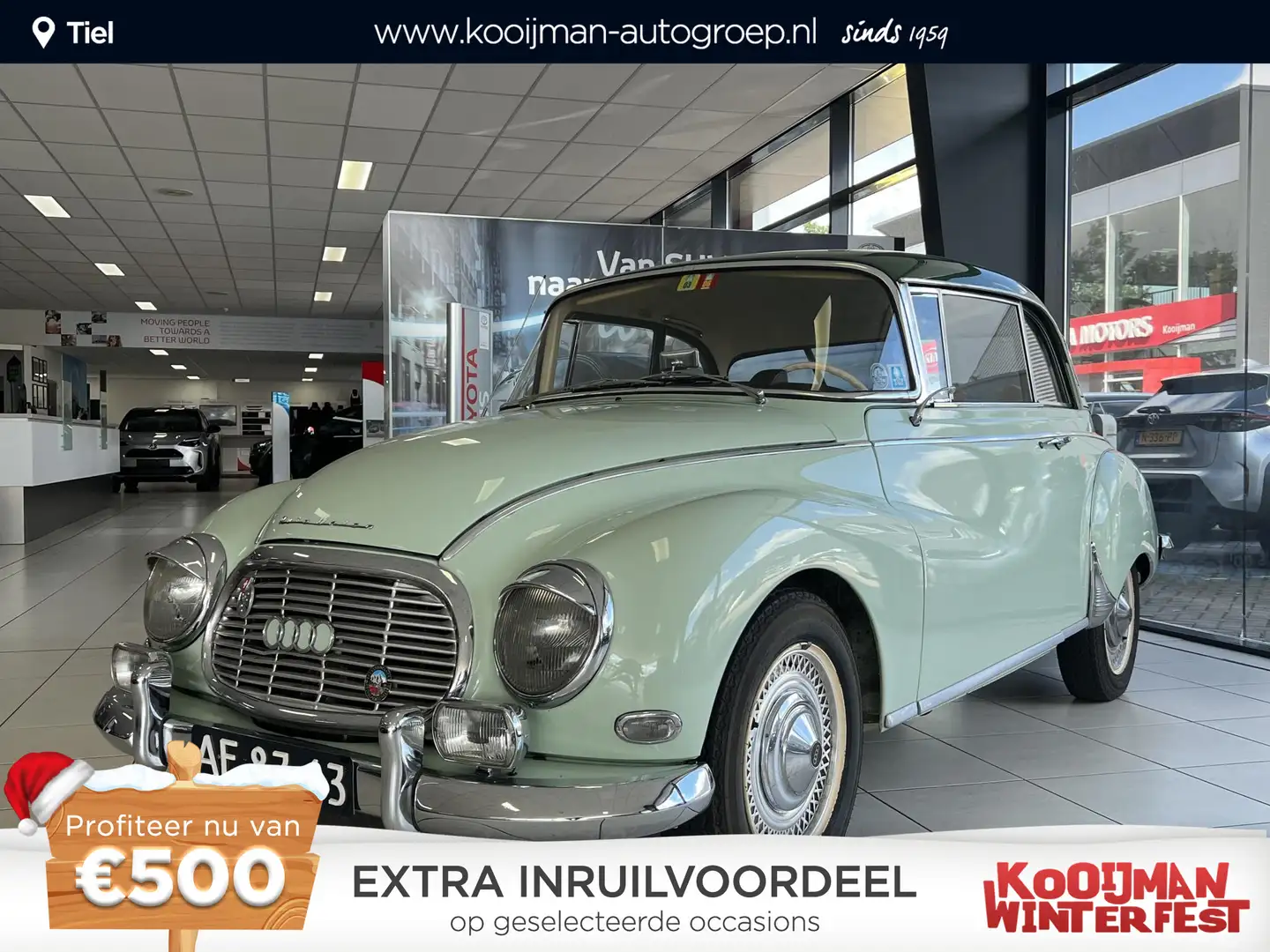 Oldtimer Auto Union 1000 Super Unieke oldtimer | Compleet met boekjes| - 1