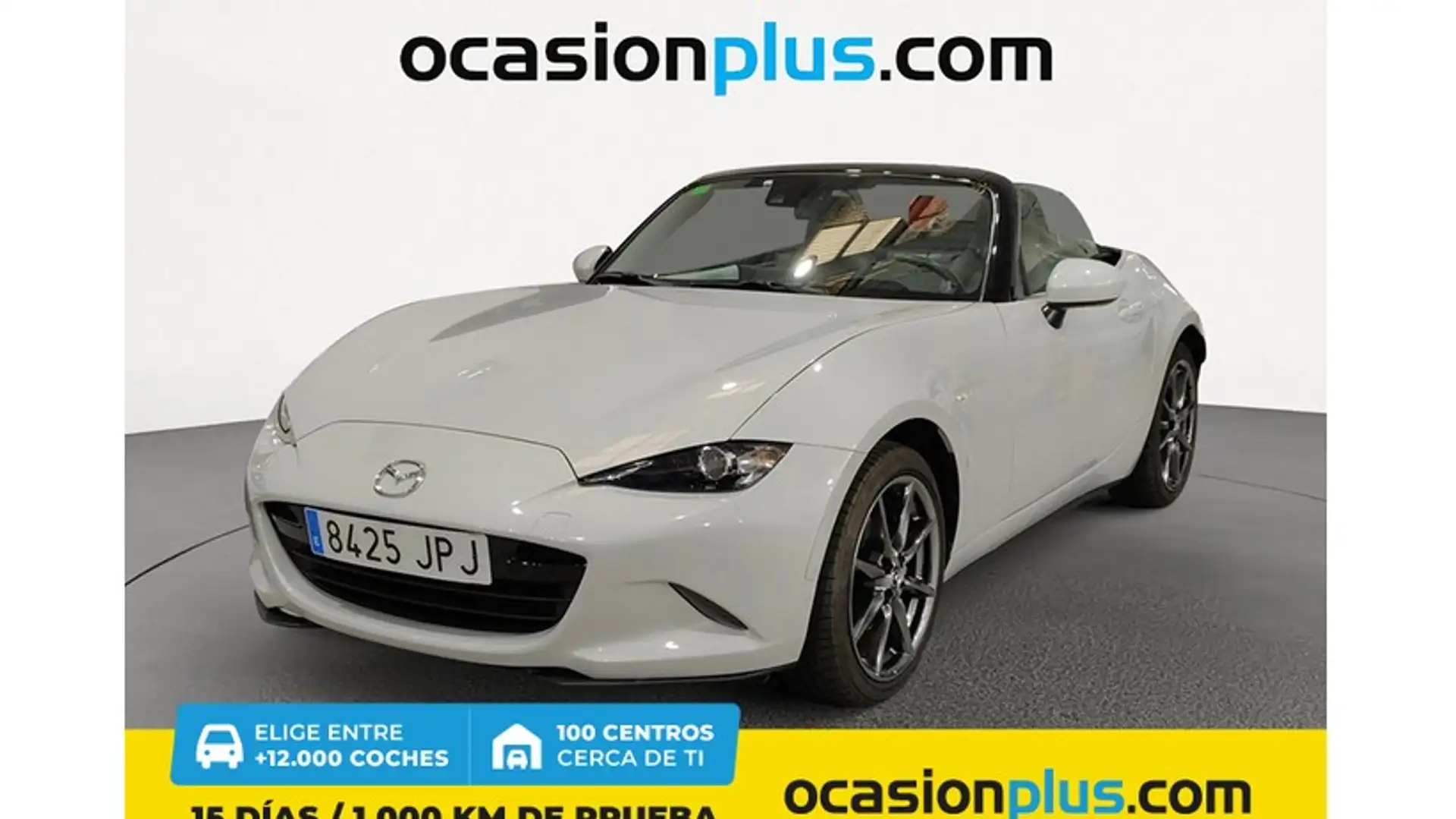 Mazda MX-5 2.0 Luxury Sport Soft Top Gris - 1