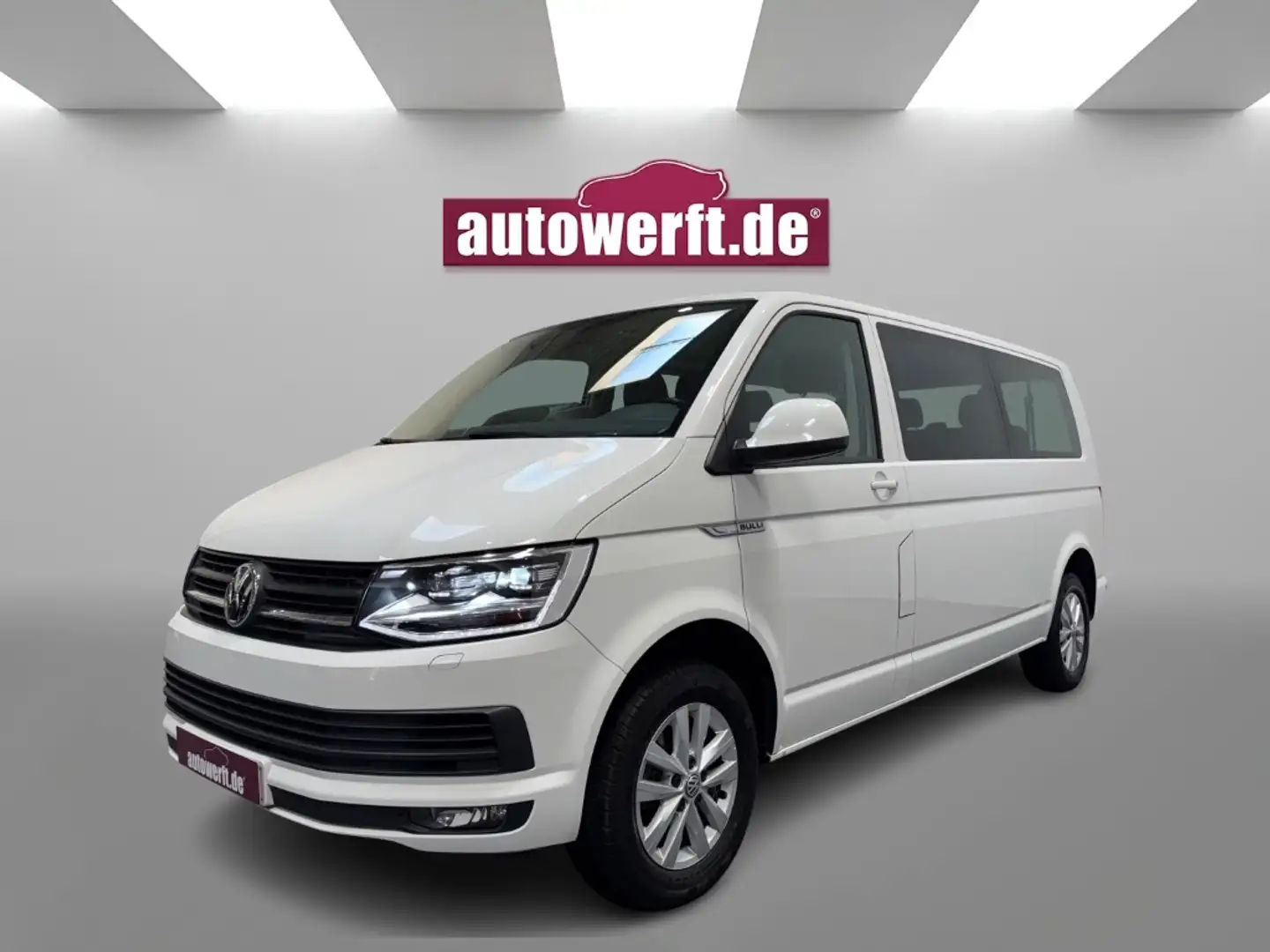 Volkswagen T6 Caravelle 2.0 TDI LANG 9 SITZER LED CAM AHK NAVI SHZ 2x KLIM Білий - 1