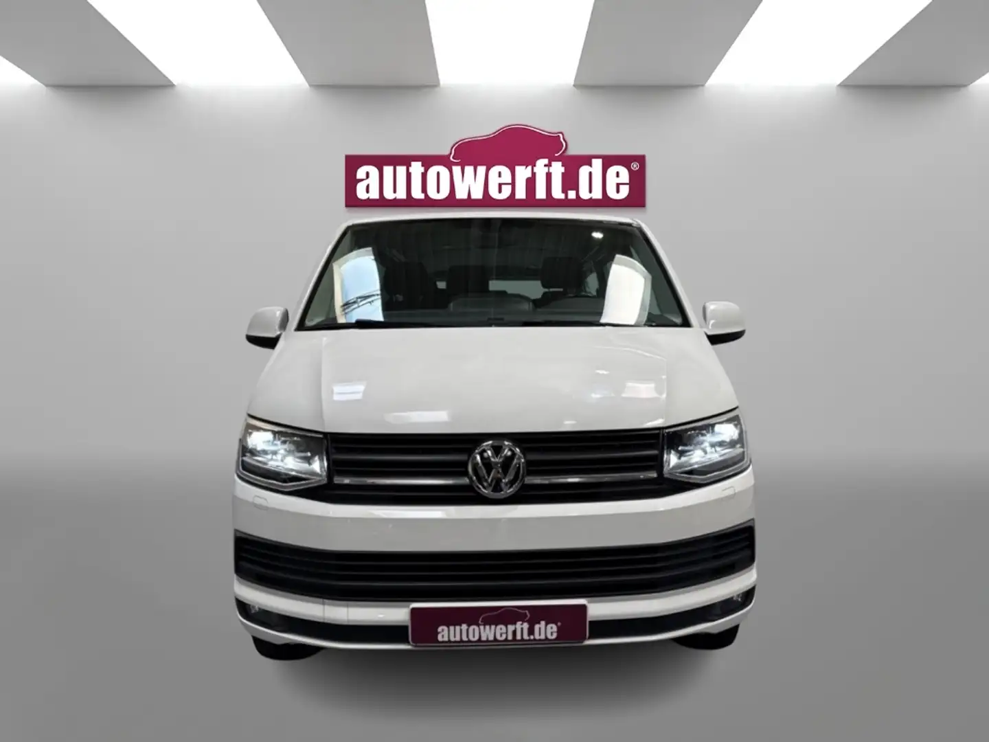 Volkswagen T6 Caravelle 2.0 TDI LANG 9 SITZER LED CAM AHK NAVI SHZ 2x KLIM Білий - 2