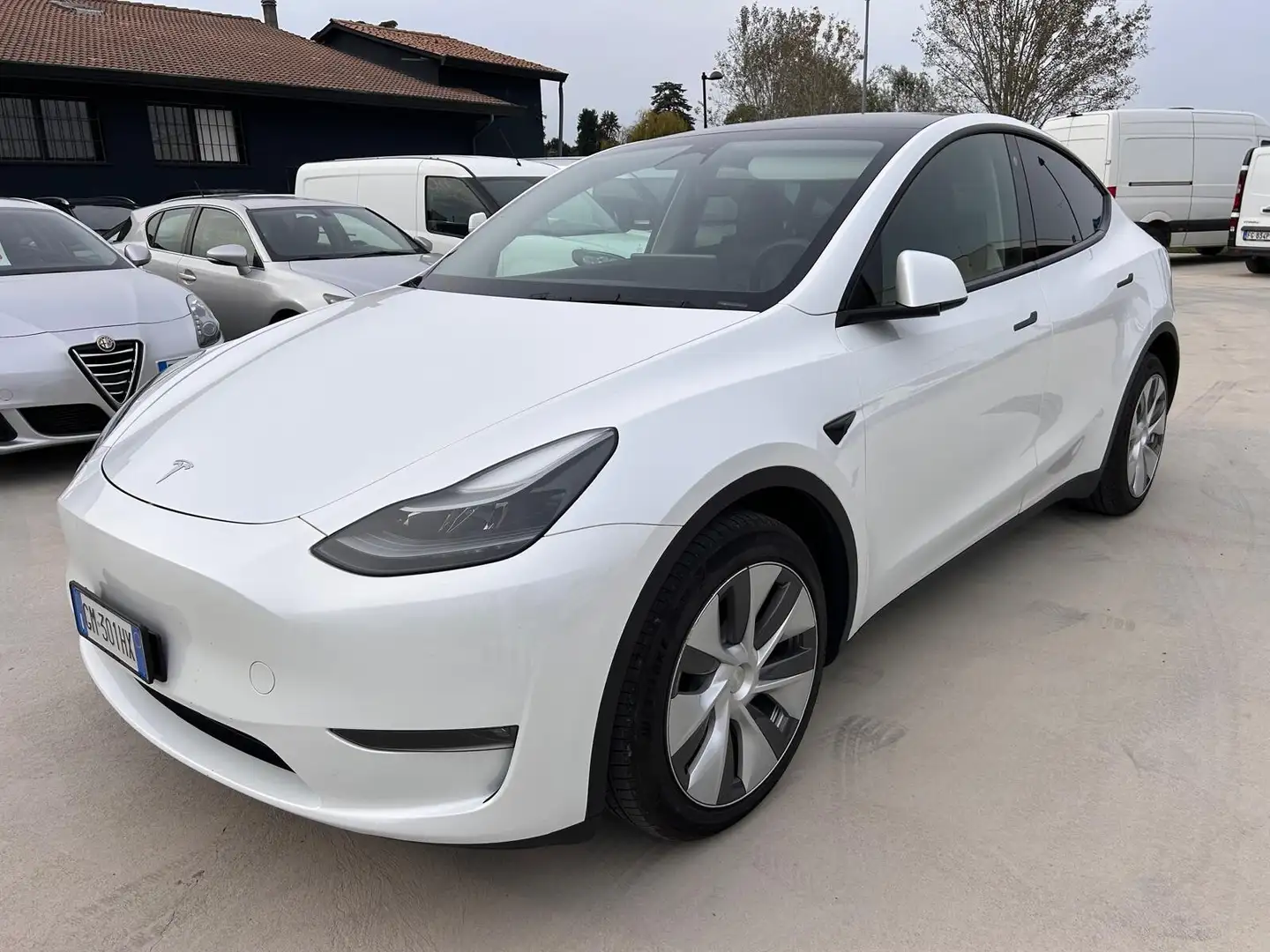 Tesla Model Y Model Y Long Range AWD Bianco - 1