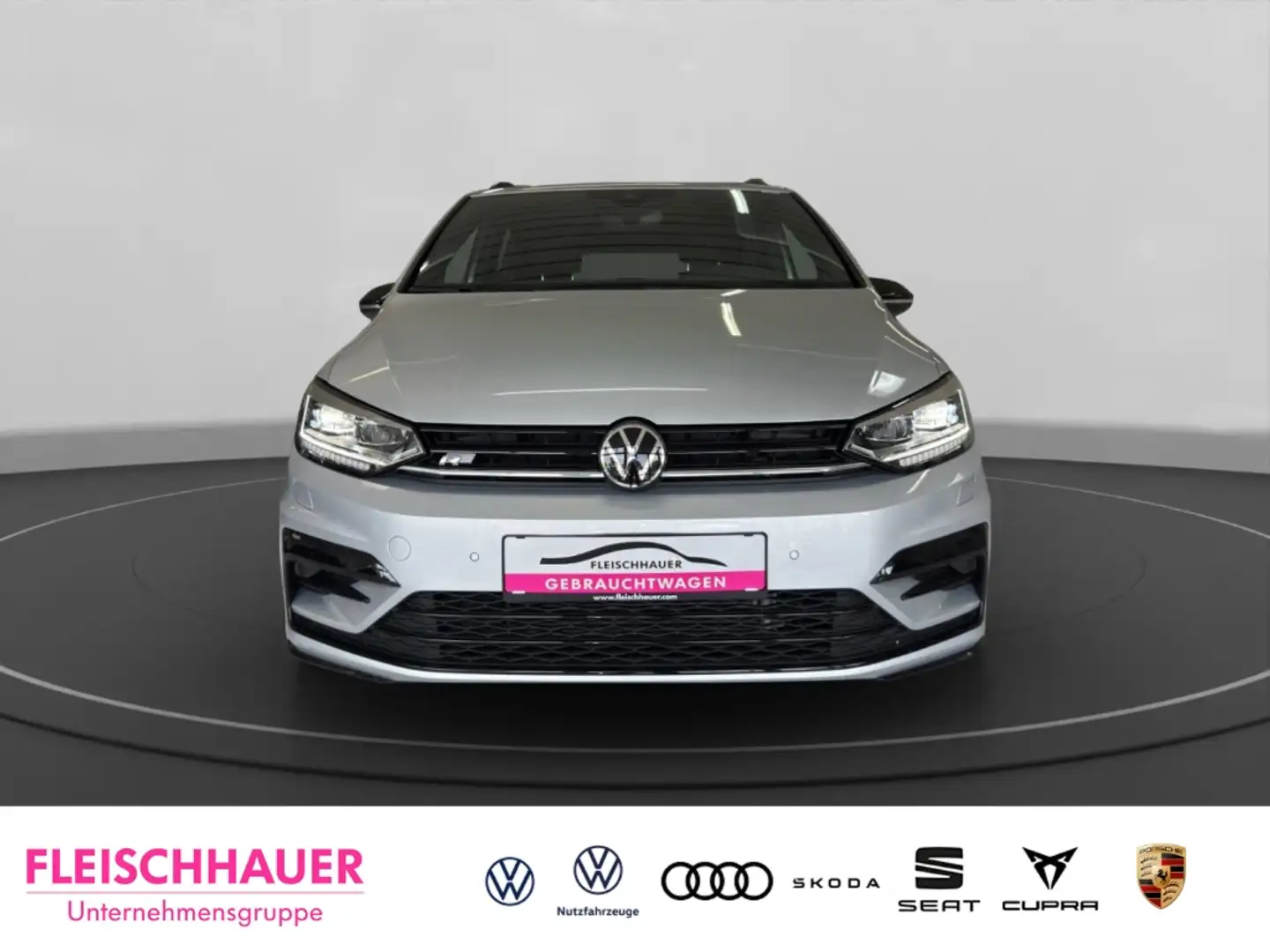 Volkswagen Touran HIGHLINE 2,0 l TDI 7-GANG-DSG R-LINE 7-SITZE Silber - 2