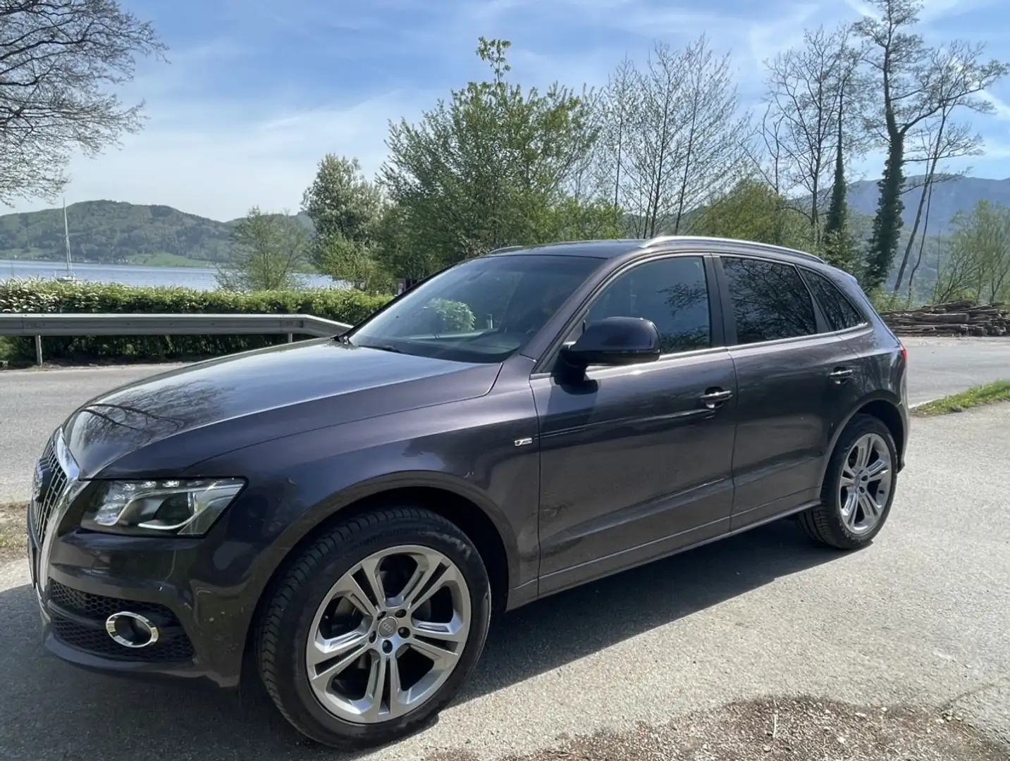 Audi Q5 2.0 TFSI quattro Sline Innen Aussen Motorschaden Grau - 2