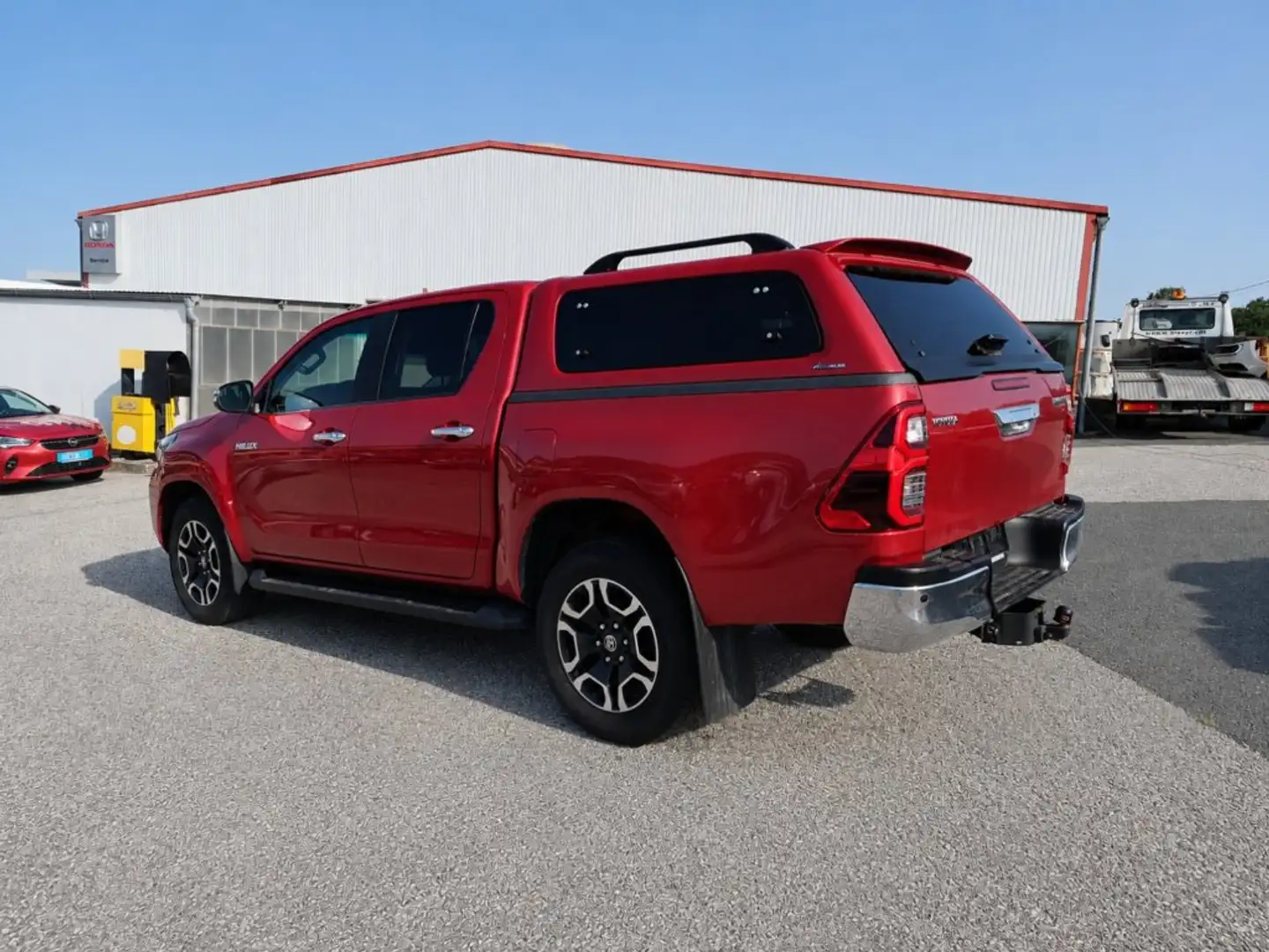 Toyota Hilux 2,4 Double Lounge ALLRAD Rot - 2
