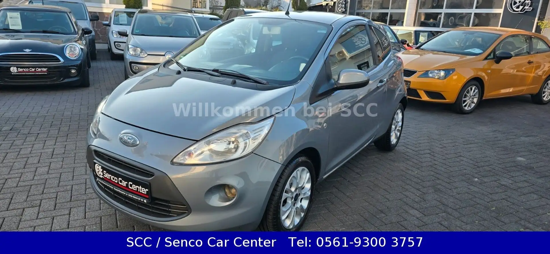 Ford Ka/Ka+ Fiesta Titan SERVO KLIMA Gepflegt TÜV NEU Grau - 2