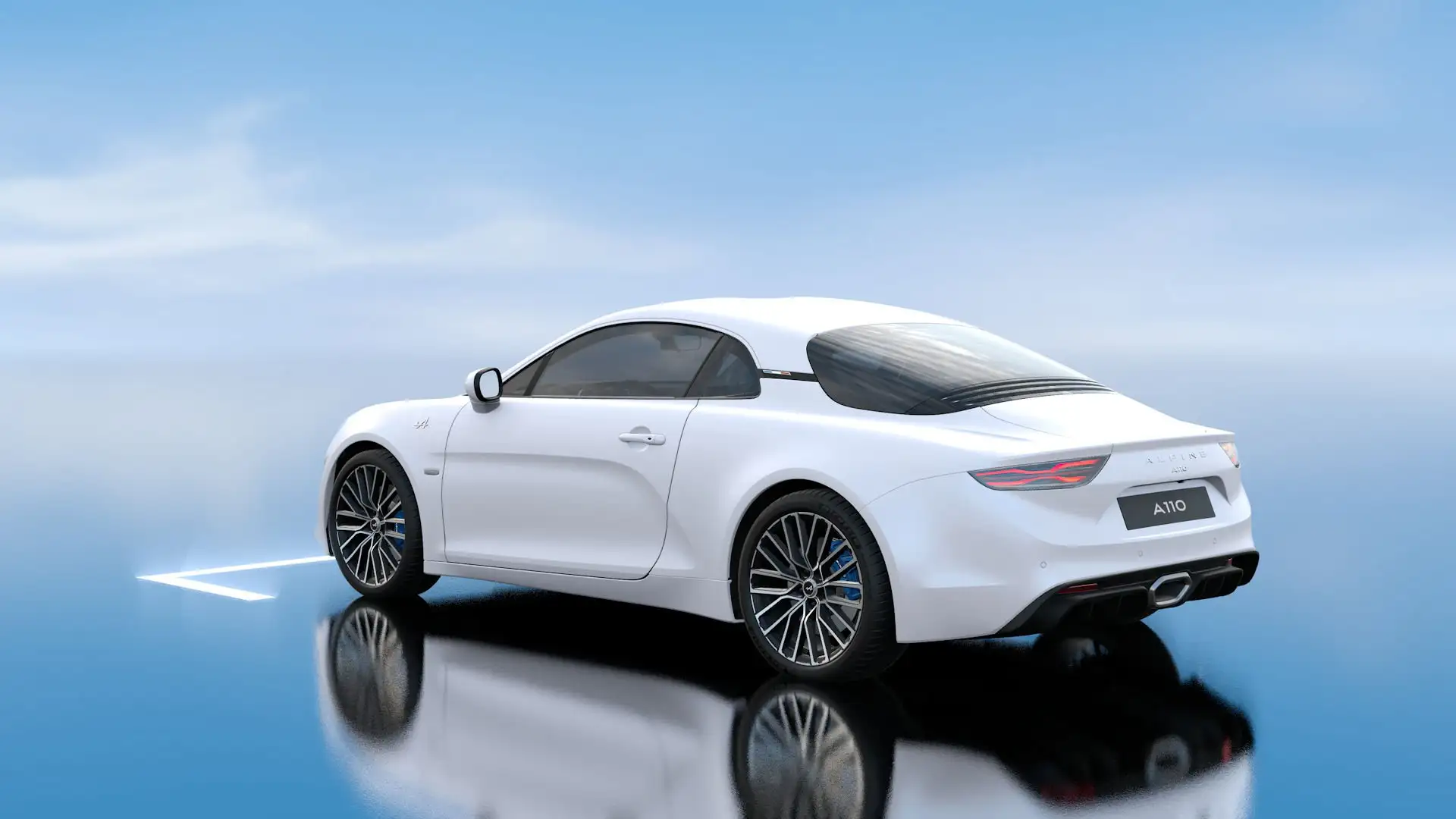 Alpine A110 A110 Bianco - 2