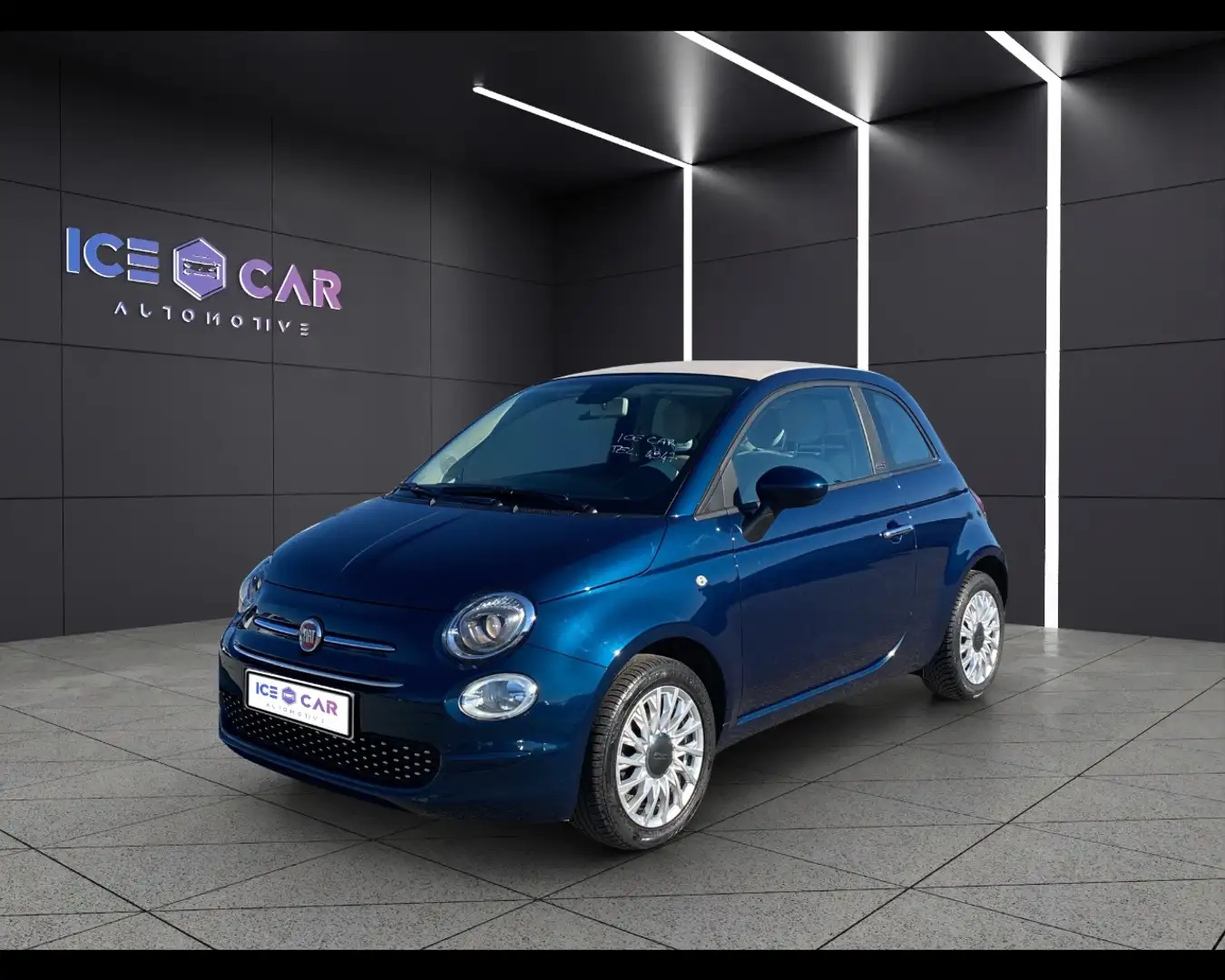 Fiat 500C 500 C 1.0 Hybrid Lounge Blau - 2