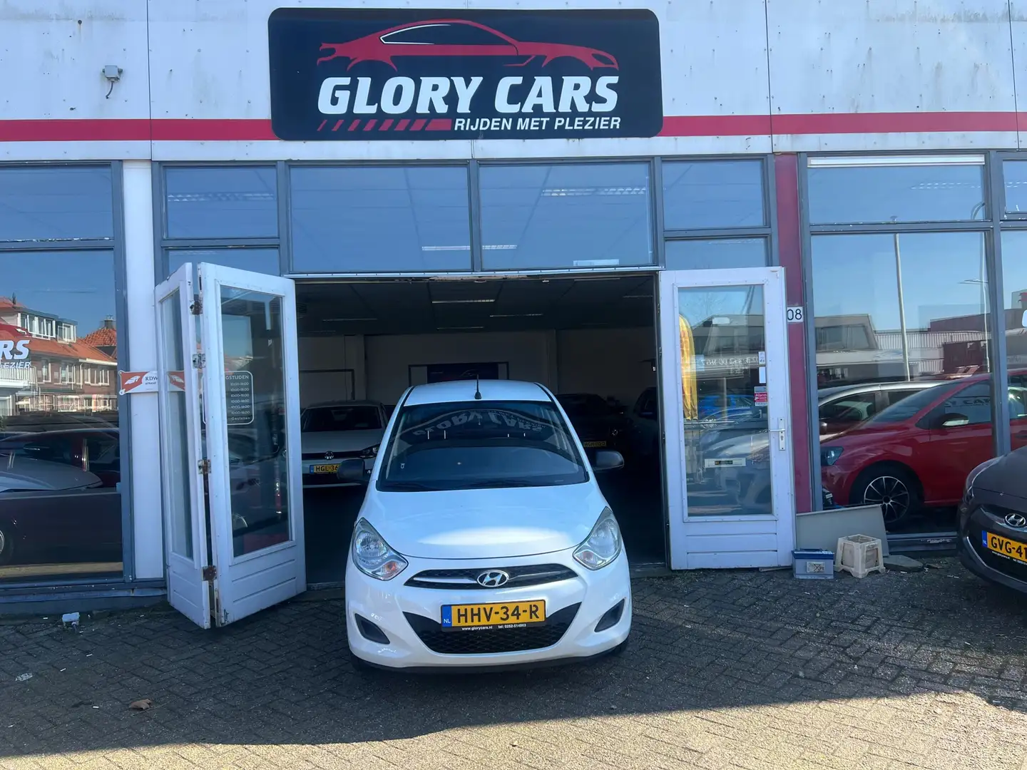 Hyundai i10 1.1 i-Motion EL.RAMEN-WEINIG KM-NIEUWE APK Blanc - 1