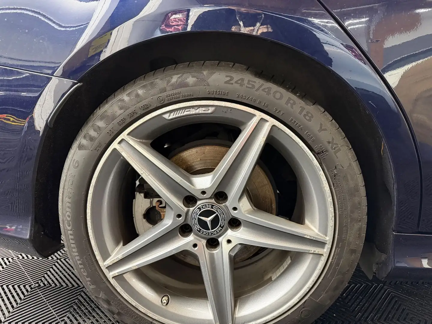 Mercedes-Benz C 220 C T-Modell Ambiente/ AHK/ AMG Line Blau - 2