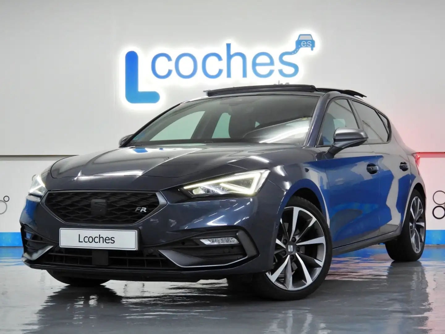 SEAT Leon 1.5 eTSI S&S FR DSG-7 150 Gris - 1