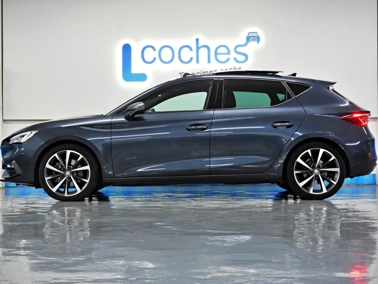 SEAT Leon 1.5 eTSI S&S FR DSG-7 150 Gris - 2