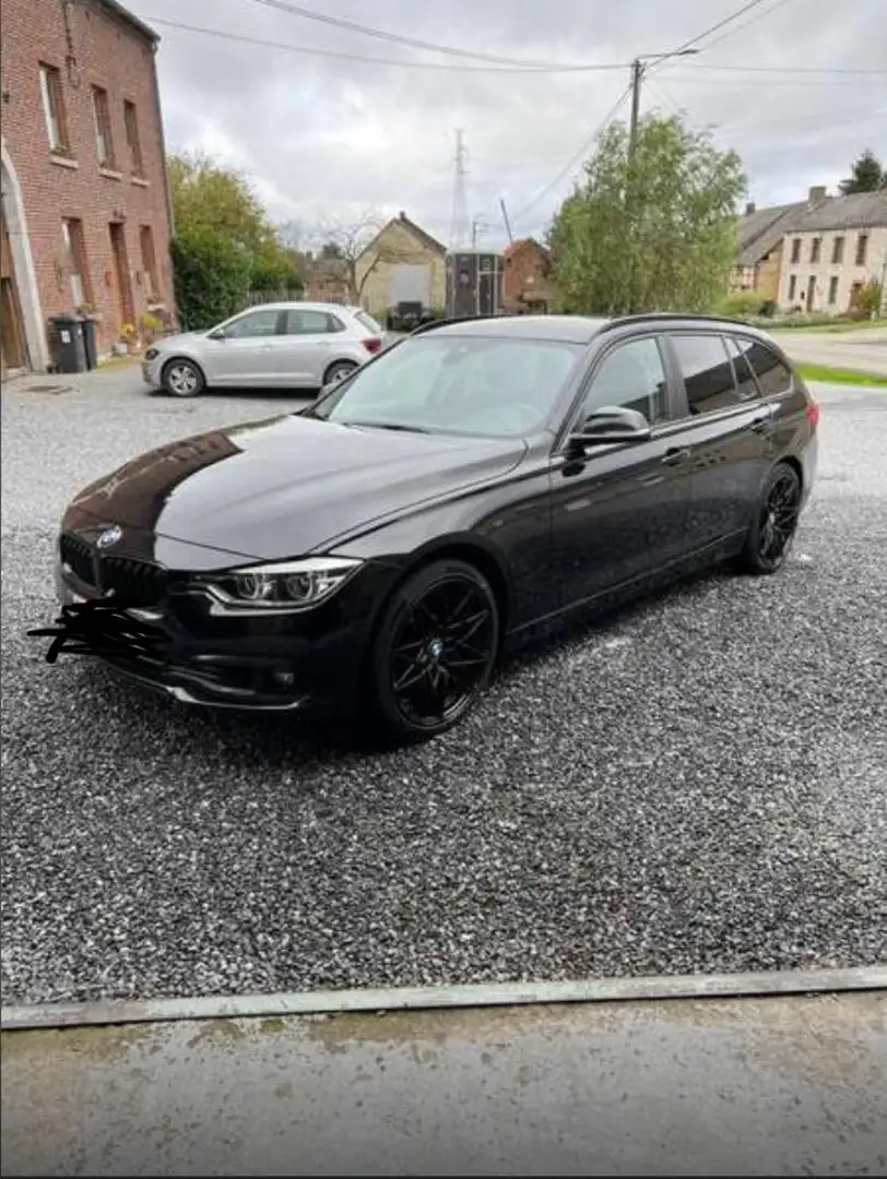 BMW 318 Touring 318d 150 ch BVA8 Lounge Noir - 1