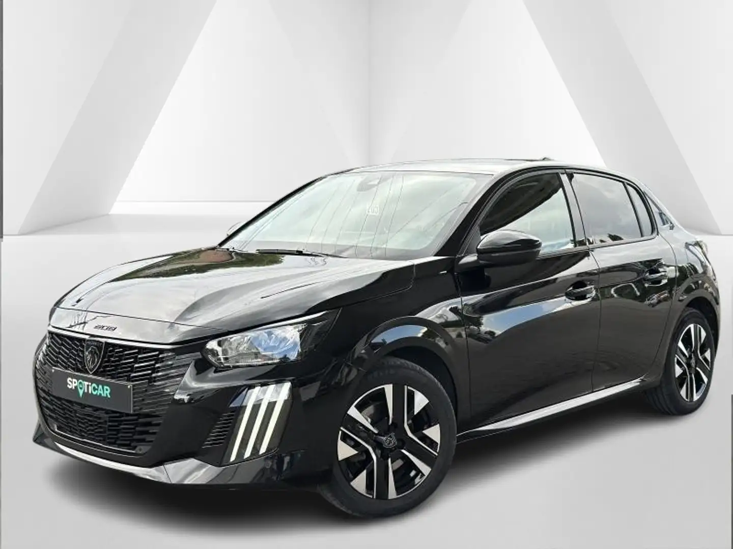 Peugeot 208 Allure Schwarz - 1