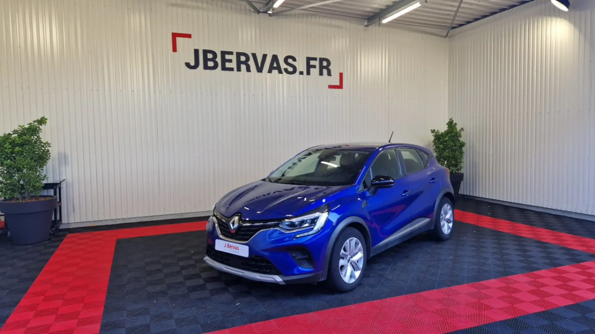 Renault Captur BLUE DCI 115 EDC BUSINESS Bleu - 1