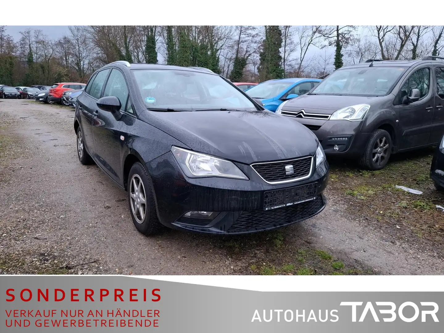 SEAT Ibiza 1.6 TDI ST Style Klima PDC Lichtaut. GRA Schwarz - 2