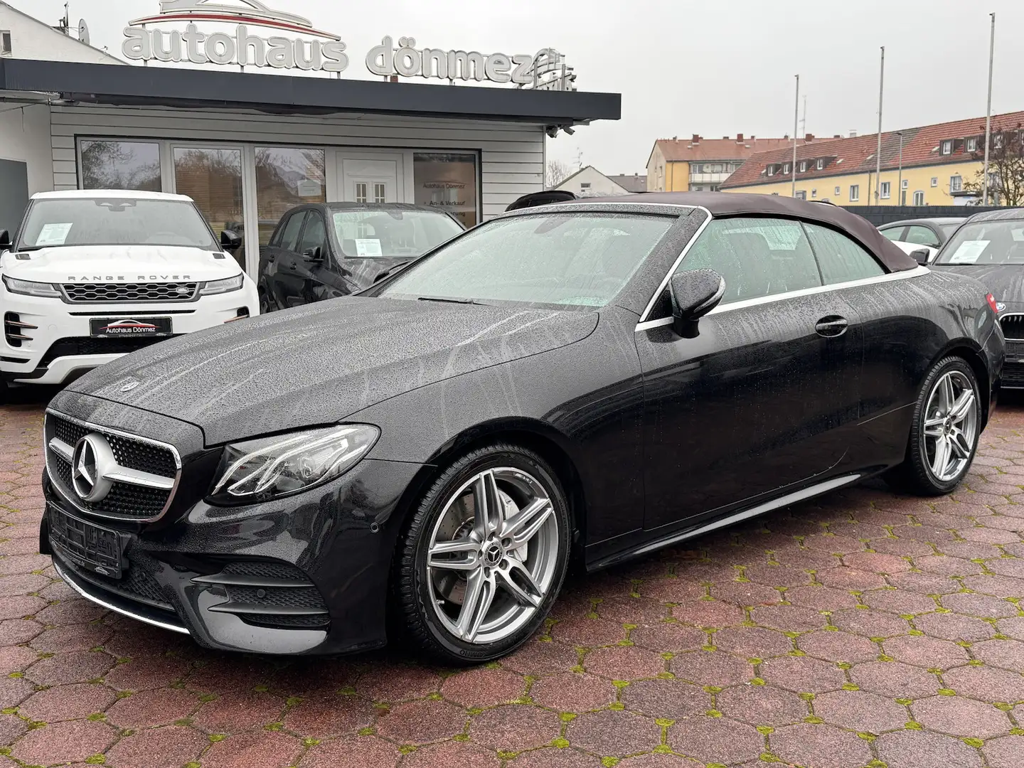 Mercedes-Benz E 200 Cabrio AMG LINE AIRSCARF LEDER MEMORY RFKA Noir - 1