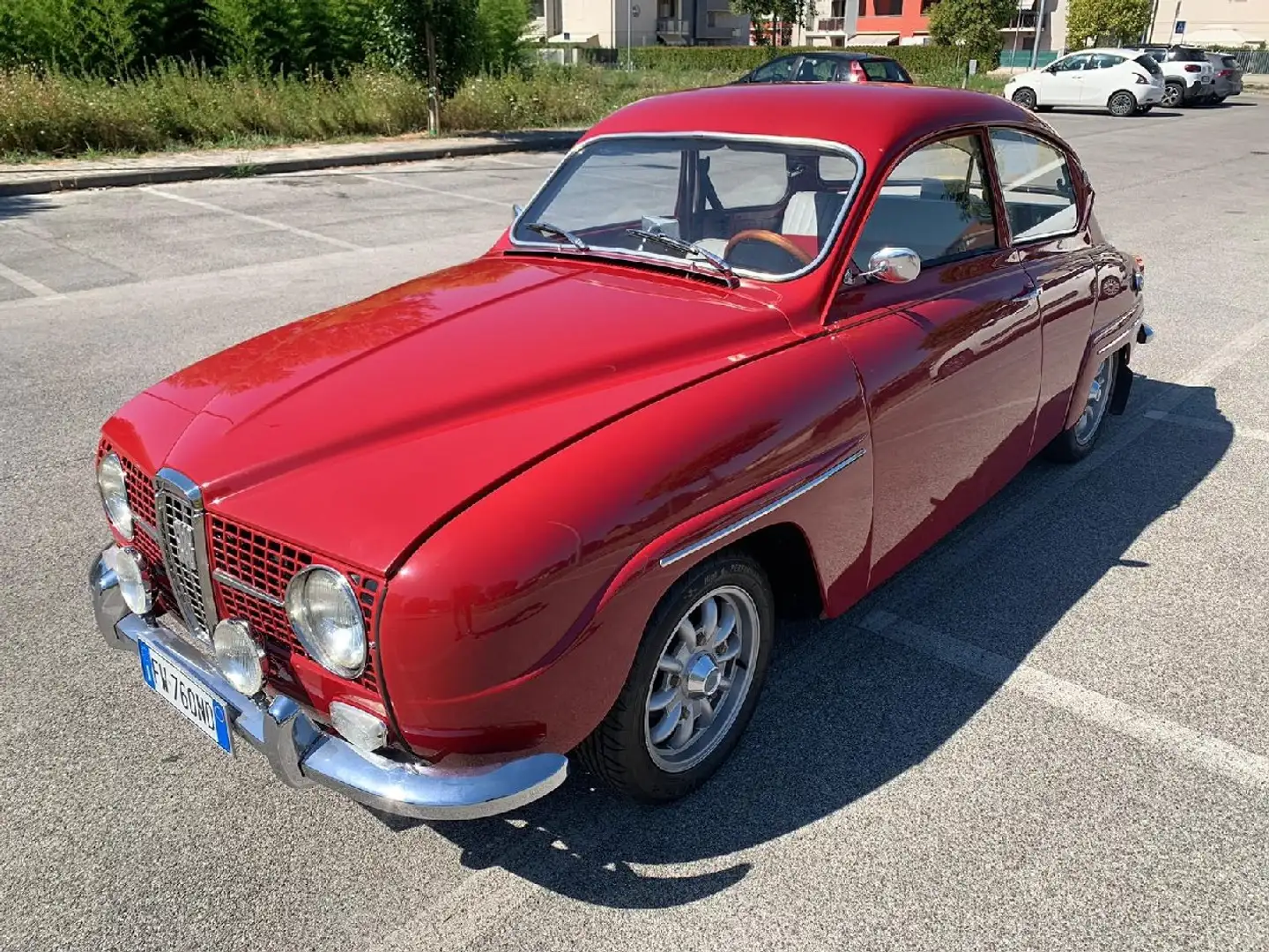 Saab 96 Červená - 2