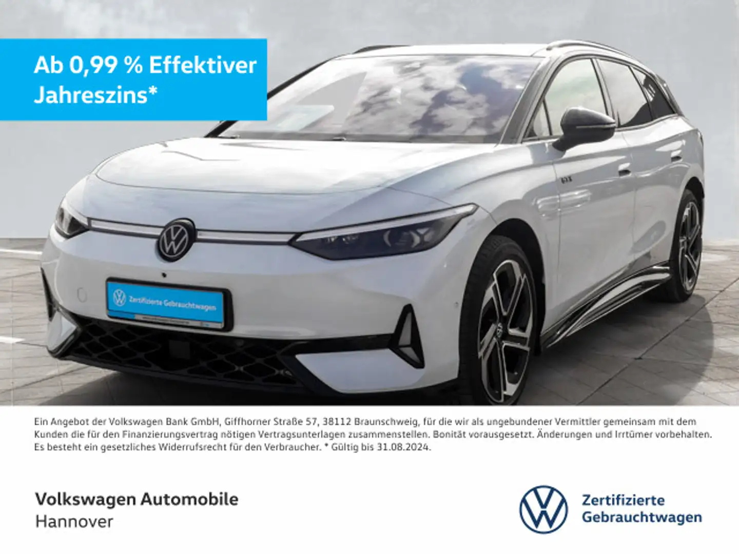 Volkswagen ID.7 Tourer GTX Navi AHK Pano Area View Harman T Fehér - 1