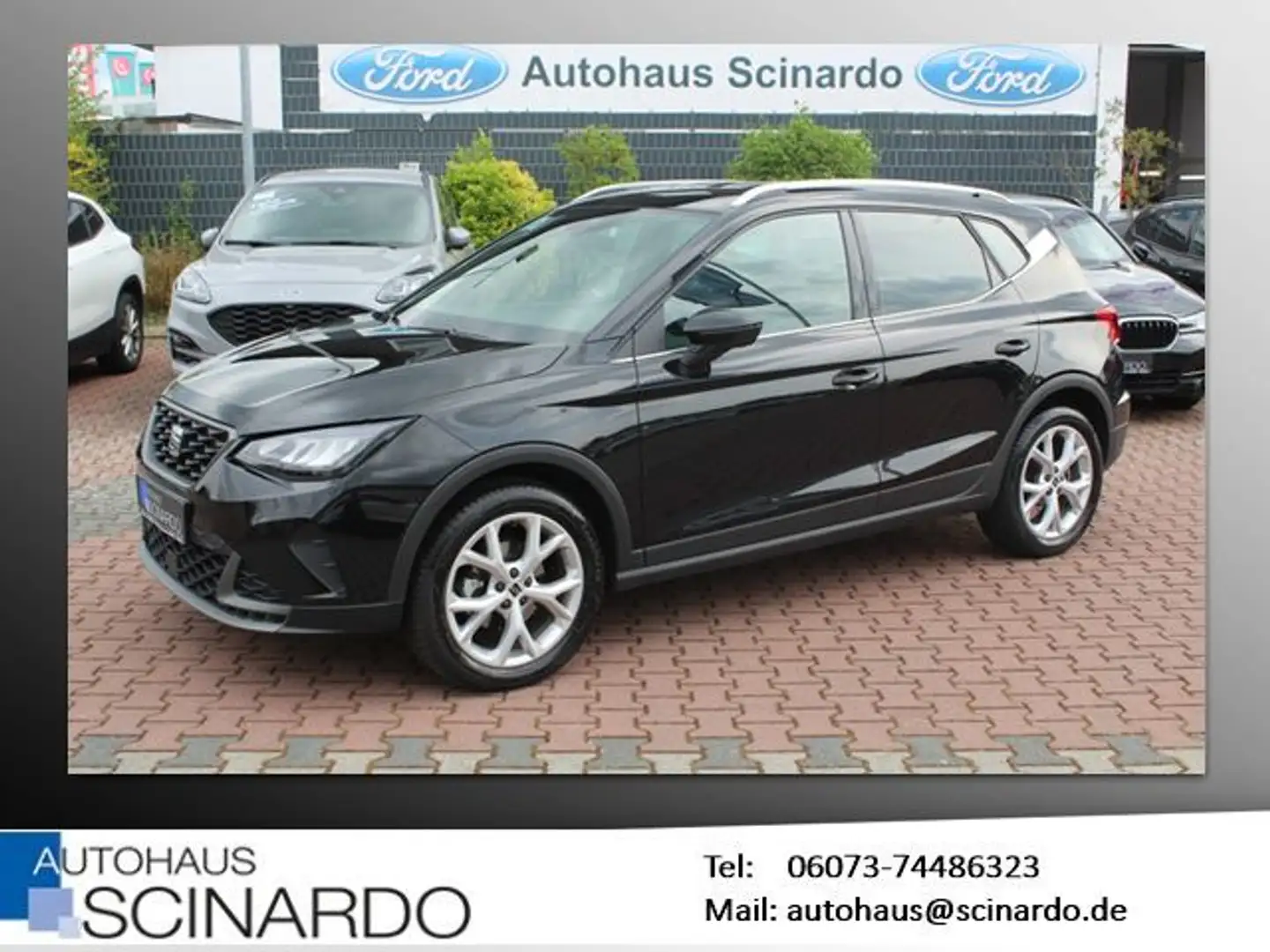 SEAT Arona 1.0 TSI FR *Navi*LED*Virtual Cockpit*PDC Schwarz - 1