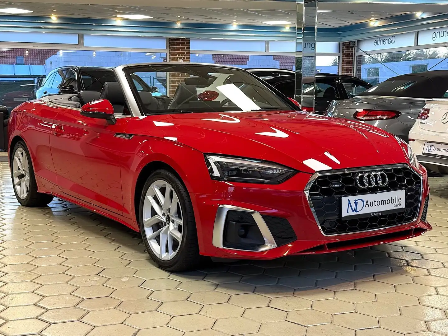 Audi A5 40 TDI quattro S-Line S-Sitze ACC R.kam DAB+ Rot - 1