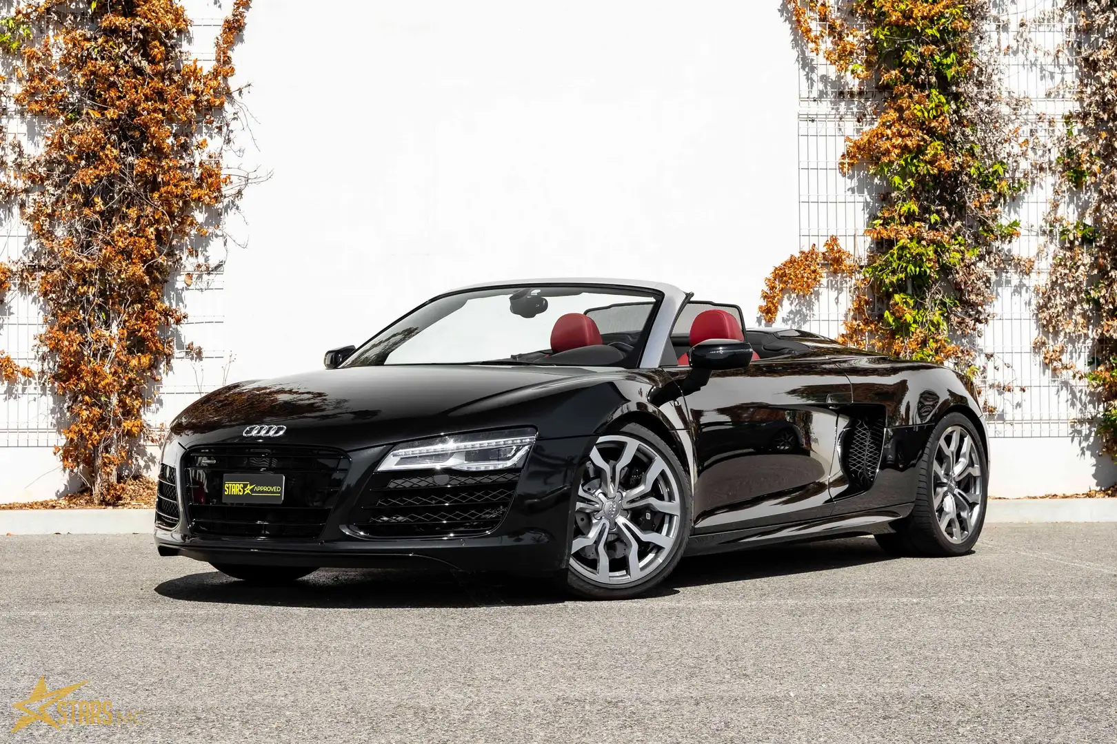 Audi R8 SPYDER 5.2 V10 FSI 525CH QUATTRO TRONIC 7 Noir - 2