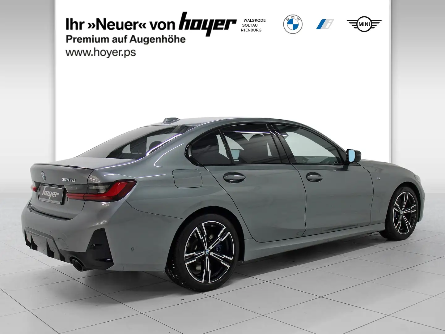 BMW 320 d M Sportpaket SHZ Live Cockpit Professional Gris - 2