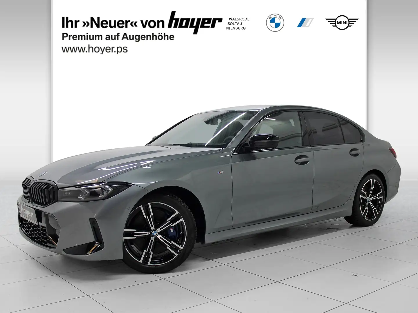 BMW 320 d M Sportpaket SHZ Live Cockpit Professional Gris - 1