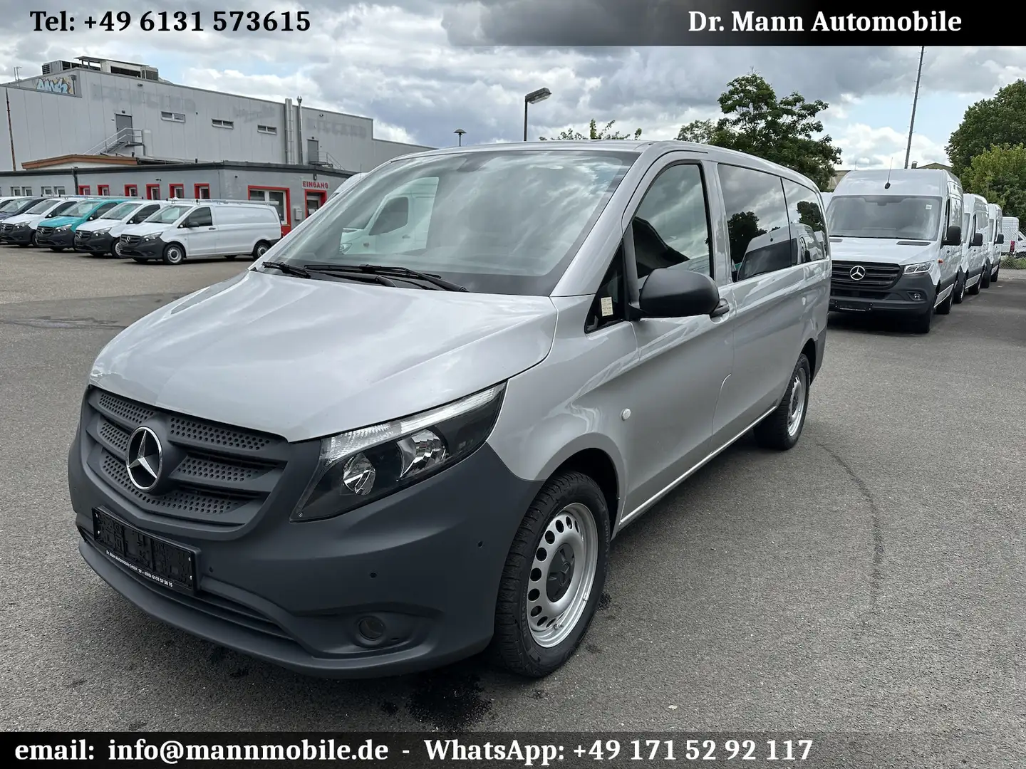 Mercedes-Benz Vito 116 CDI Mixto 4x4 lang Silber - 1