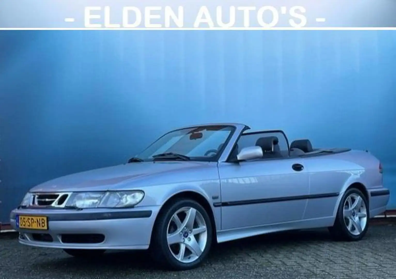 Saab 9-3 Cabrio 2.0t Anniversary/In Nieuwstaat/Youngtimer Szary - 1