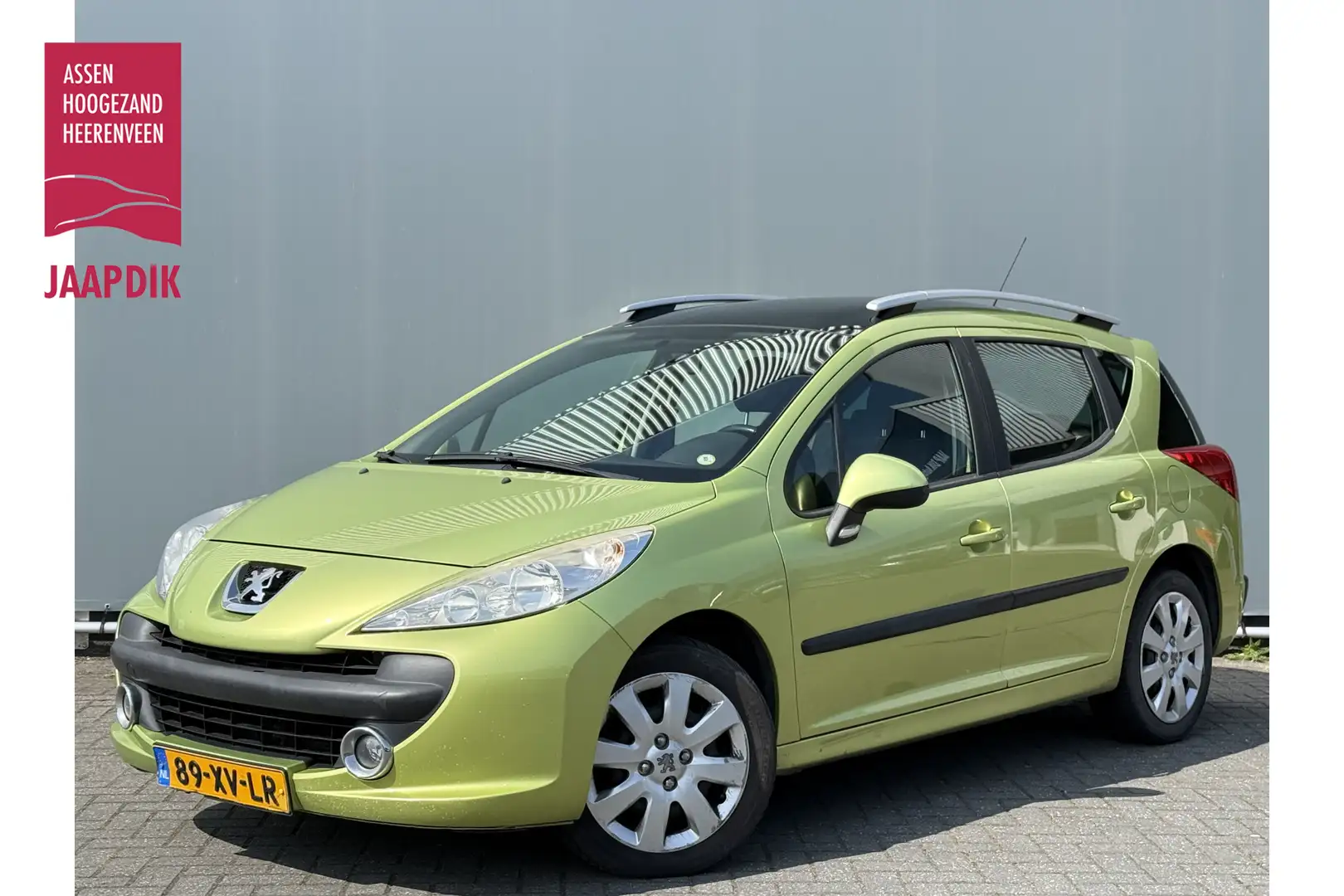 Peugeot 207 SW BJR 1.6 120 PK VTi XS STUURBEKR./ DAKRASILING / Geel - 1