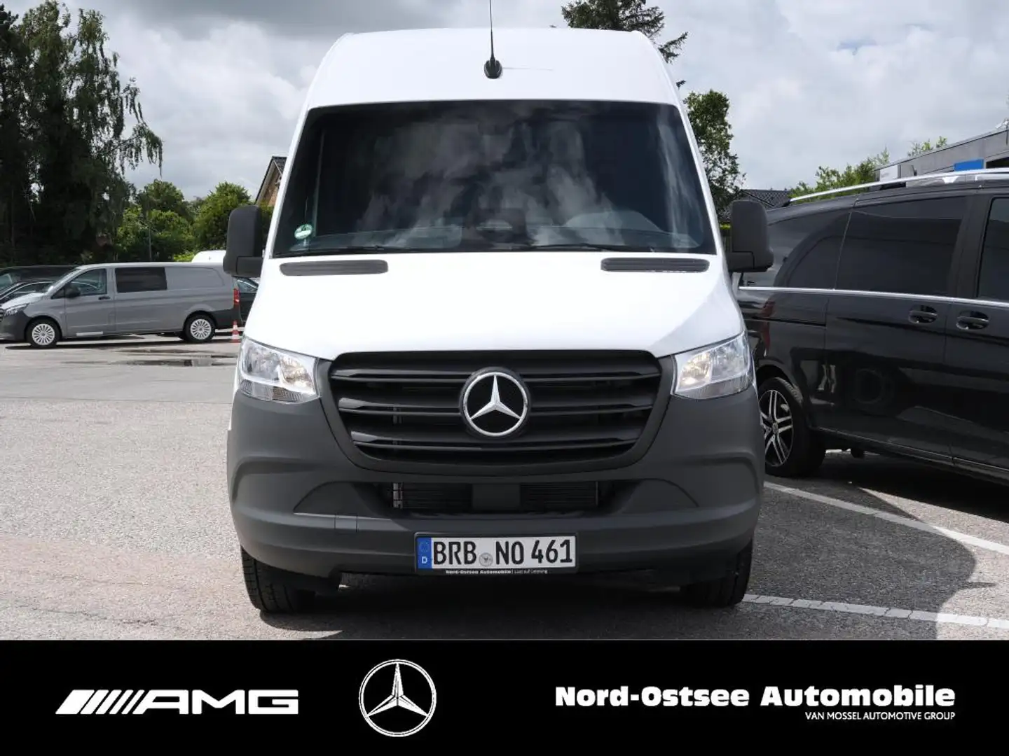 Mercedes-Benz Sprinter 317 KASTEN L2H2 KLIMA+LKAMERA+AHK3,5t++ Blanc - 2