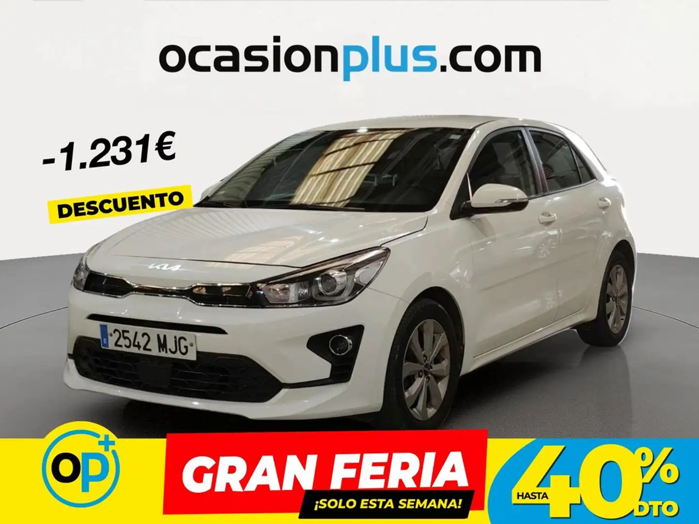 Kia Rio 1.0 T-GDi MHEV iMT Drive 100 Blanco - 1