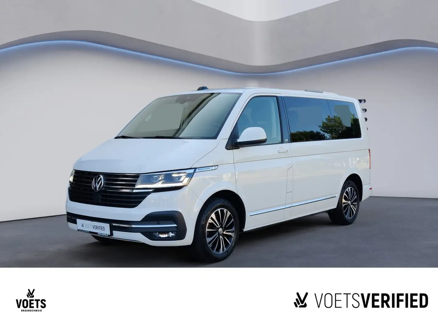 Volkswagen T6 Multivan 6.1 Generation Six 2.0 TDI DSG LED+ACC+PDC Weiß - 1