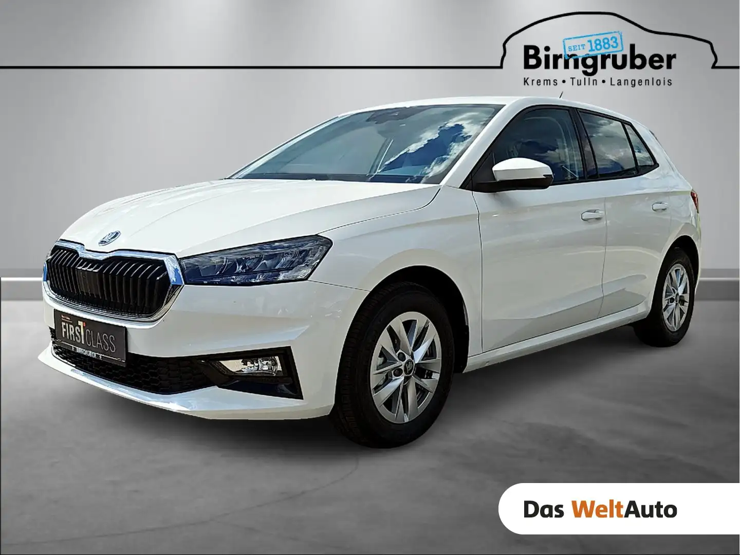 Skoda Fabia Selection Weiß - 1