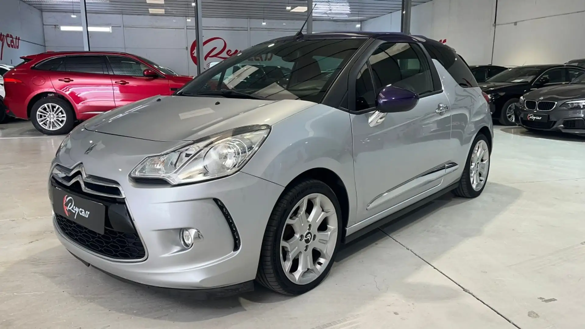Citroen DS3 Cabrio 1.6e-HDI Sport ETG Gris - 2
