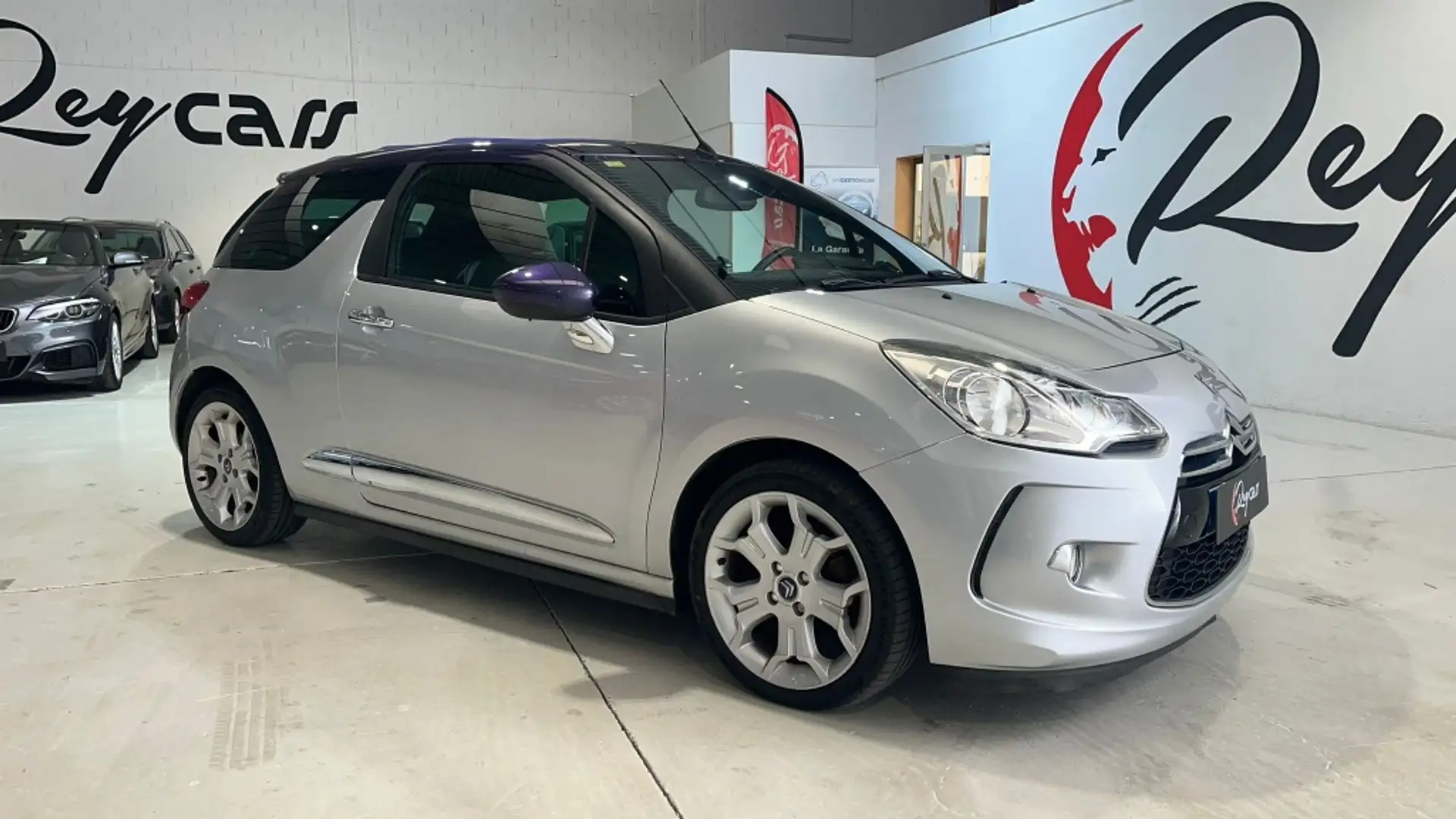 Citroen DS3 Cabrio 1.6e-HDI Sport ETG Gris - 1