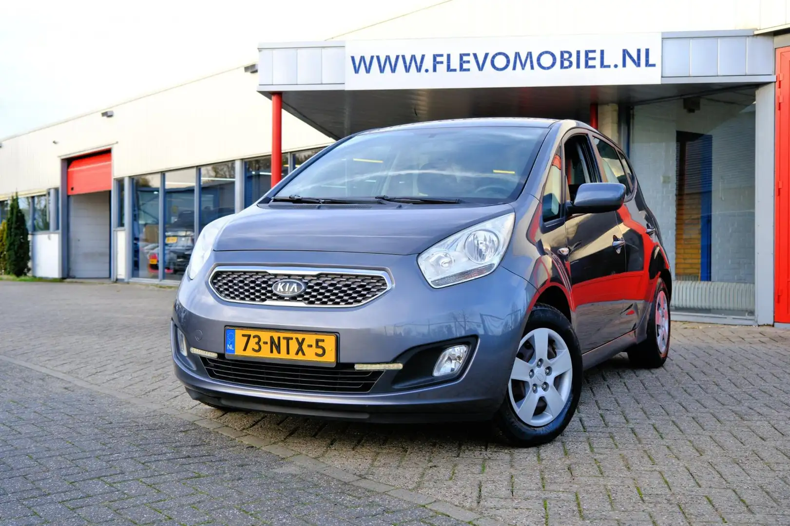 Kia Venga 1.4 CVVT X-tra Airco|Cruise|Trekhaak Grigio - 1