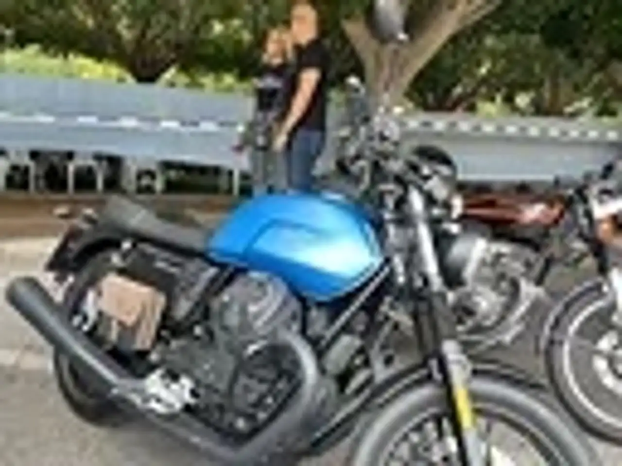 Moto Guzzi V 7 V7 stone Albastru - 1