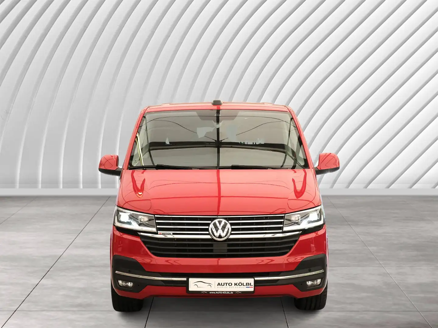 Volkswagen T6.1 Multivan GENERATION SIX 4MOTION 7SITZER AHK LED NAV PDC KAM Rot - 2