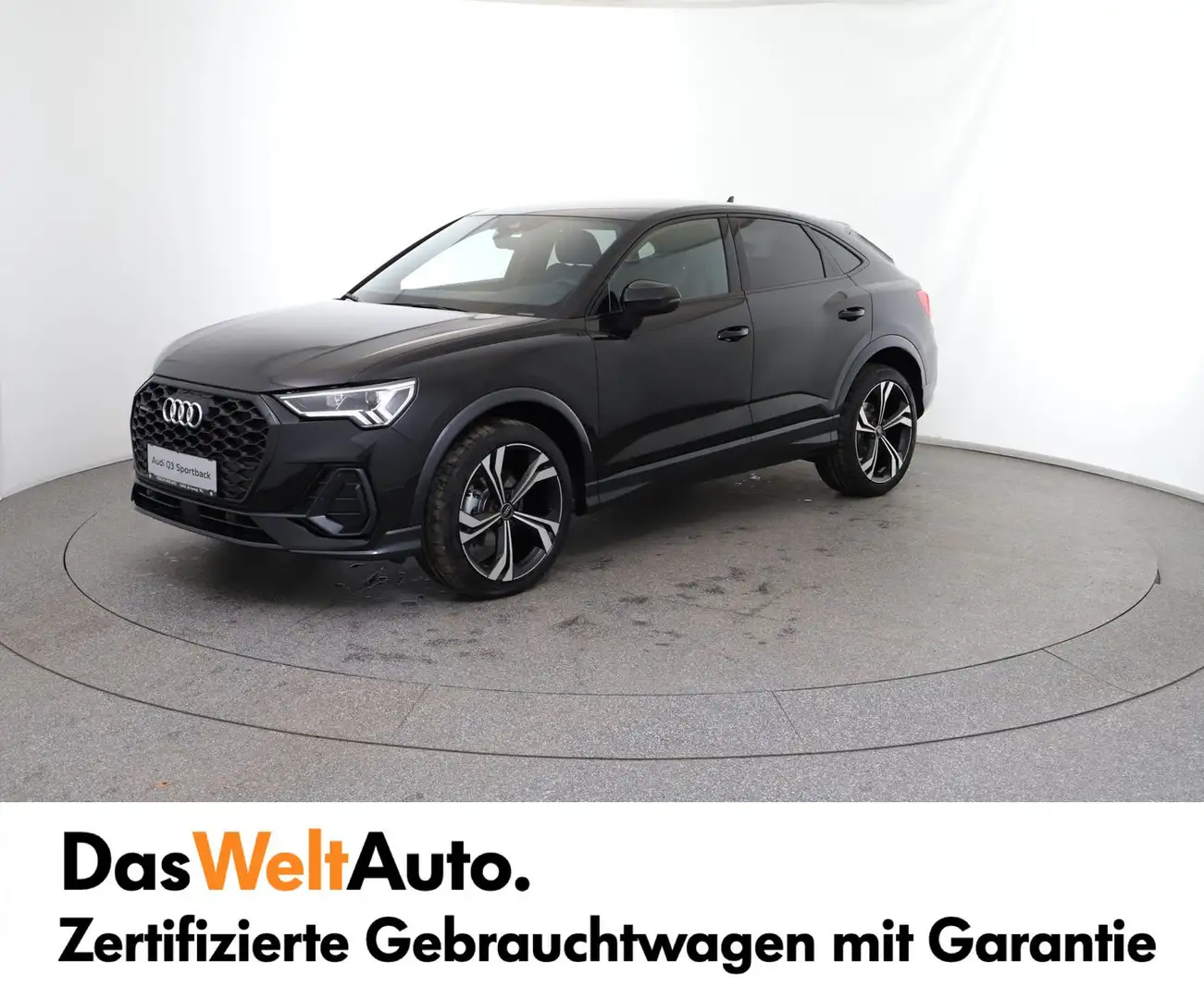 Audi Q3 35 TDI quattro Schwarz - 1