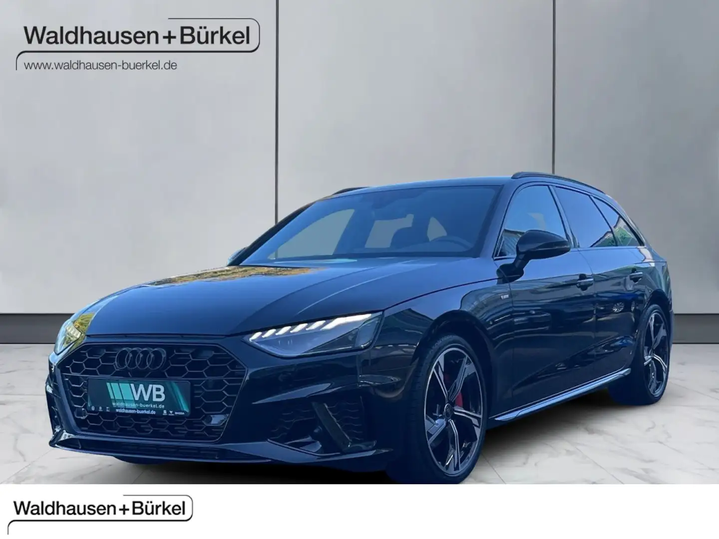 Audi A4 40 2.0 TFSI Avant S line (EURO 6e) Klima Navi Zwart - 1