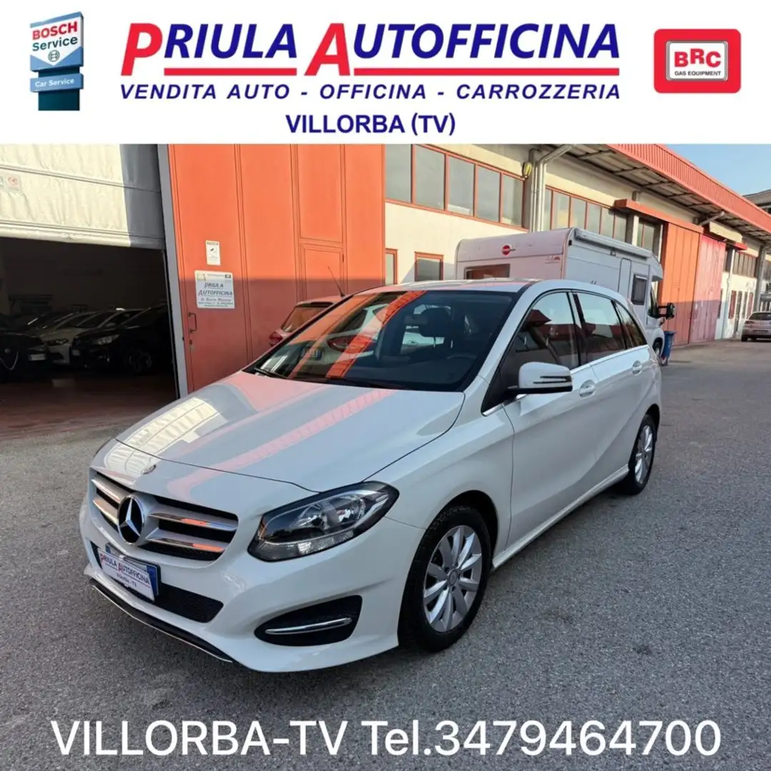 Mercedes-Benz B 180 d Executive Unicoproprietario Blanc - 1