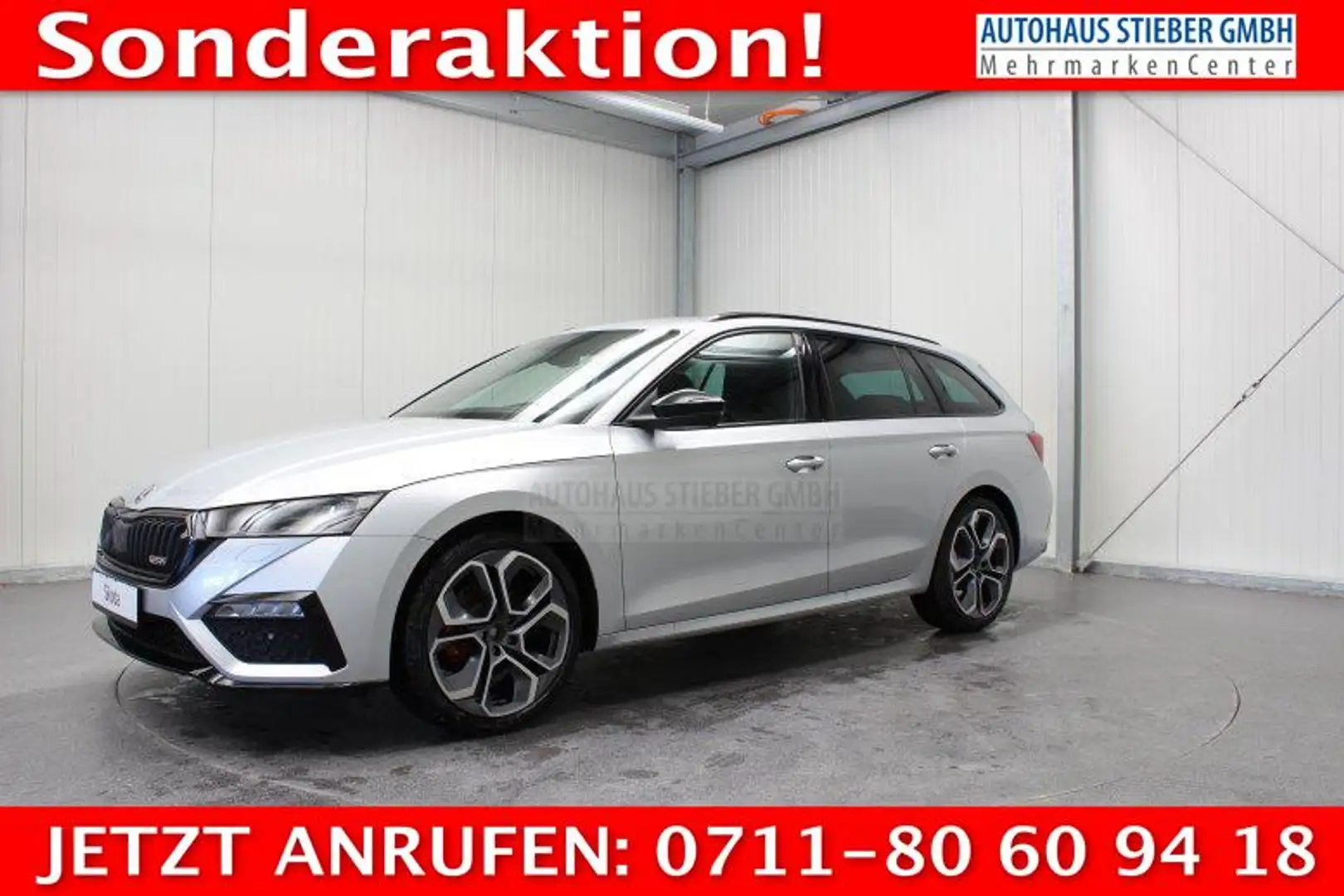 Skoda Octavia Combi RS 2.0 TDI 7-Gang-DSG 147 kW (200 PS), Au... Silber - 1
